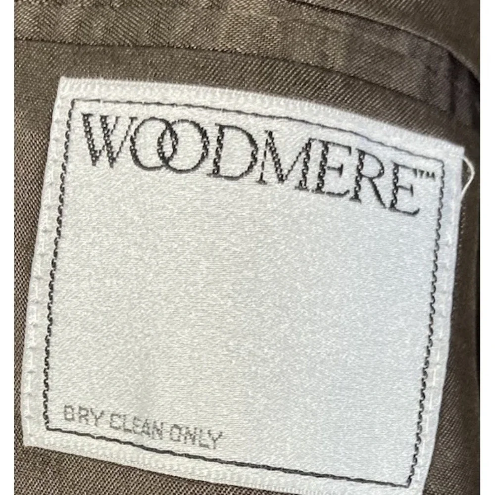 Vintage Woodmere 100% Wool Tweed Blazer 41R Elbow Patch Grandpa Preppy Coat‎